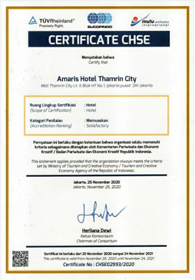 Amaris Hotel Thamrin City Джакарта Екстер'єр фото